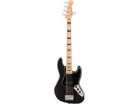 Fender Affinity Series Active Jazz Bass V Maple Fingerboard Black Pickguard Black Metallic Fender Affinity Series Active Jazz Bass V Maple Fingerboard Black Pickguard Black Metallic